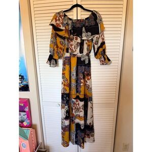 farm rio brown maxi dress Brown Dotted Horses Maxi Dress – FARM Rio